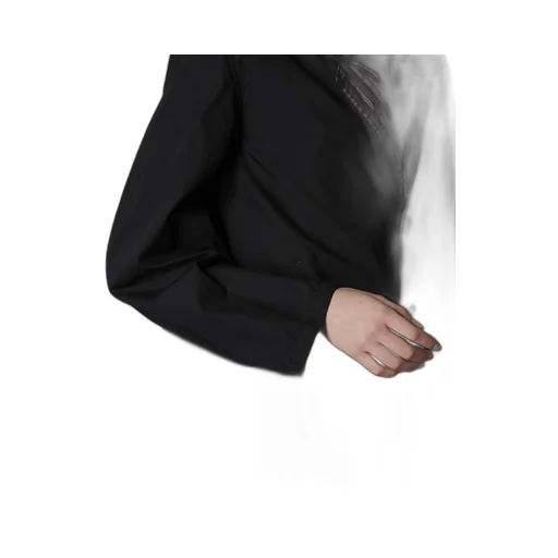 Cotton Broad + Cupra Stripe Stripe Switching Long Jacket