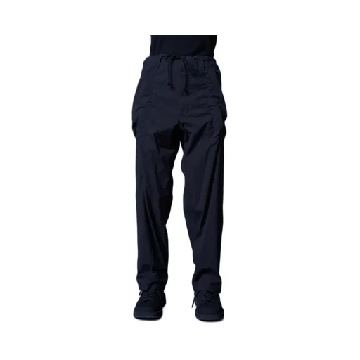 Cotton/Nylon Oxford String Pants With Fulled Wool Gauze Pockets