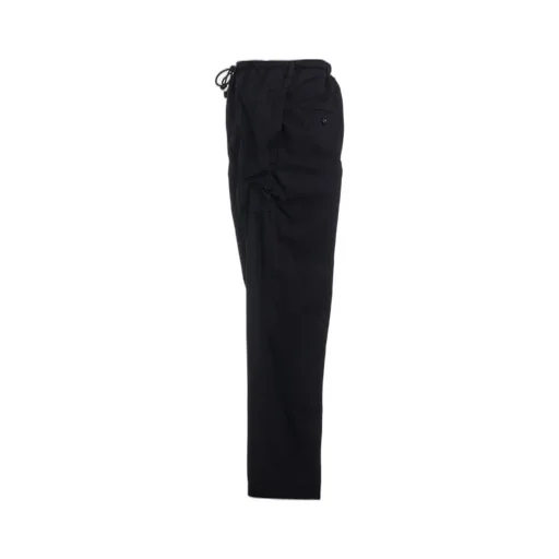 Cotton/Nylon Oxford String Pants With Fulled Wool Gauze Pockets