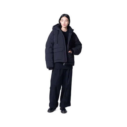 Salt Shrink Typewriter Down Jacket