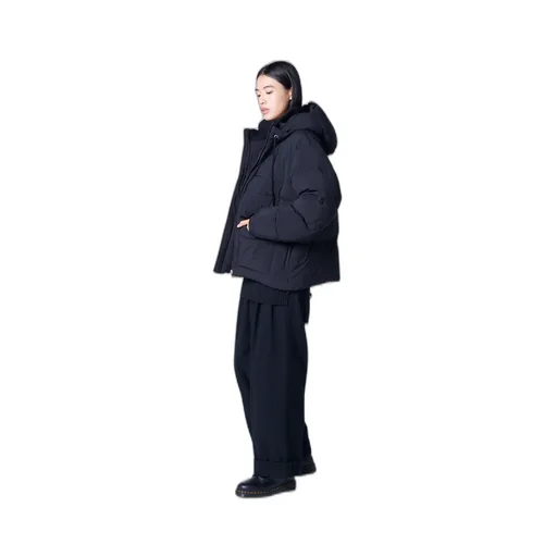 Salt Shrink Typewriter Down Jacket