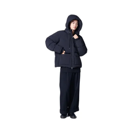 Salt Shrink Typewriter Down Jacket