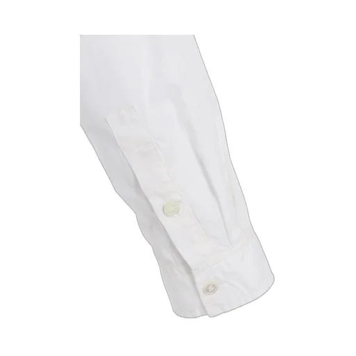 Cotton Broad + Stripe Switching Long Sleeve Shirts