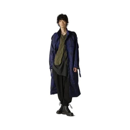 Speck Dyed Nylon Cross Military Dress Shirt