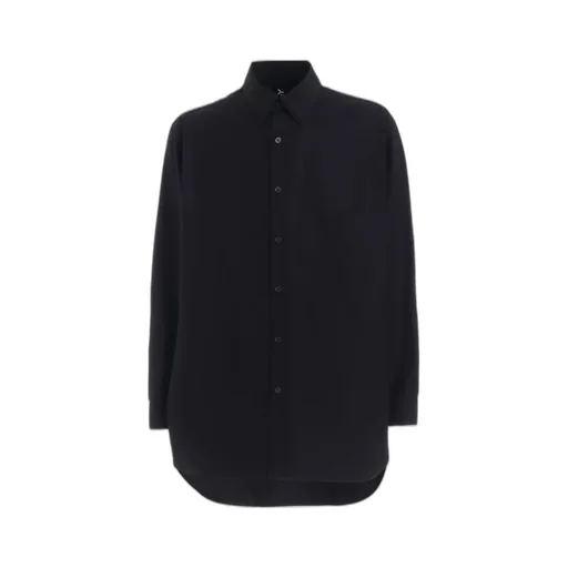 Cotton Broadcloth Double Collar Shirt