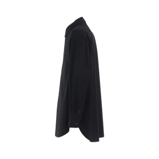 Cotton Broadcloth Double Collar Shirt