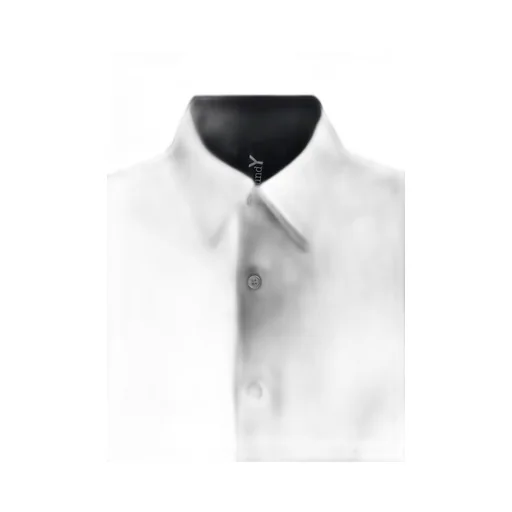 Cotton Broadcloth Double Collar Shirt