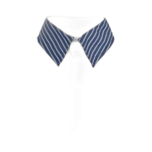 Cotton Broad + Stripe Switching Non Fusible Shirts
