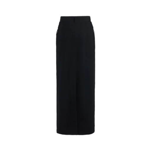 Wool Compressed Boucle Tight Skirts