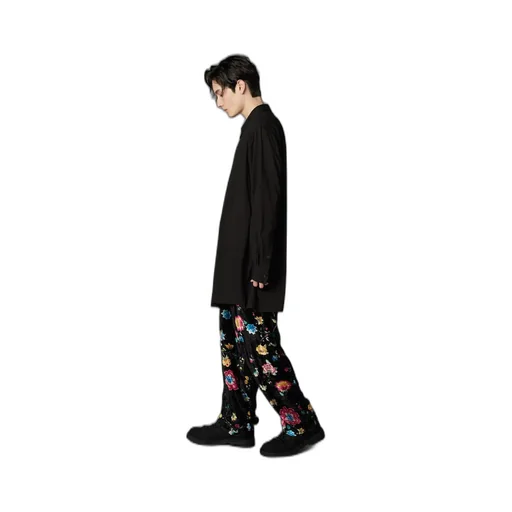 Cellulose Lawn Cheongsam Shirt