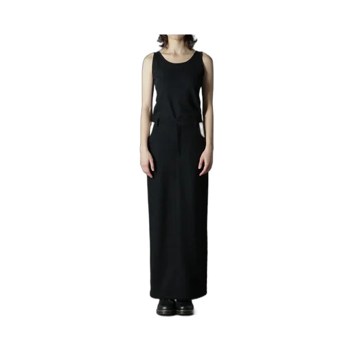 Wool Compressed Boucle Tight Skirts