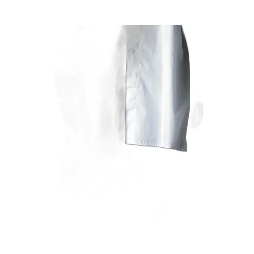 Cotton Broad + Stripe Switching Non Fusible Shirts