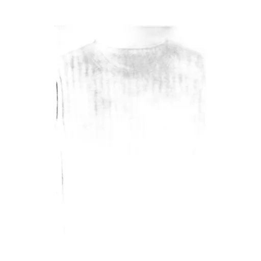 Wool Crew Neck Rib Knit