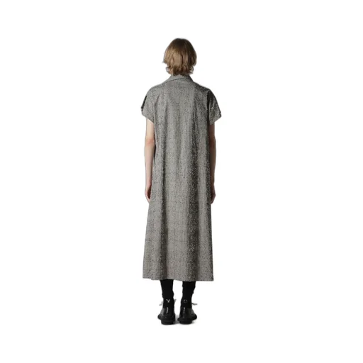 Needle-Punched French Sleeve Dress