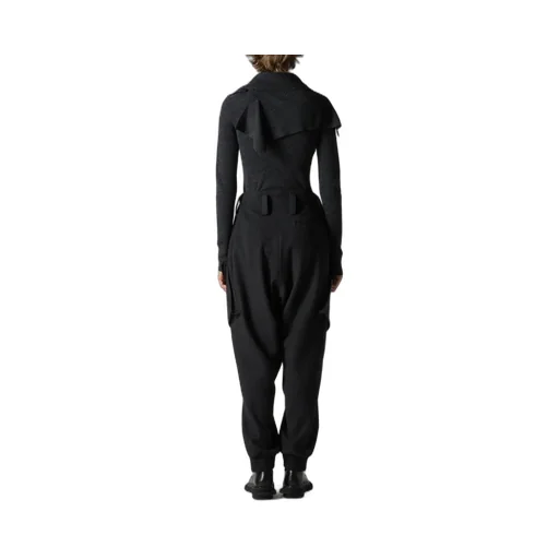 W/Ny Herringbone Rib Hem Pants