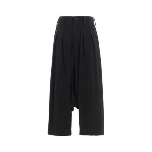 W/Ny Herringbone 2-Tuck Sarouel Pants