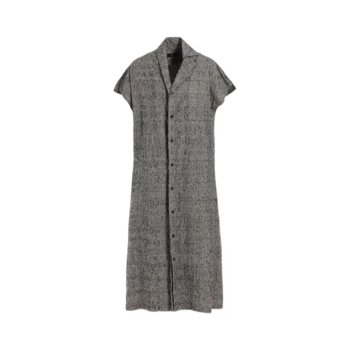 Needle-Punched French Sleeve Dress