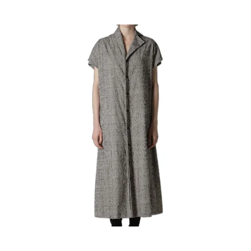 Needle-Punched French Sleeve Dress