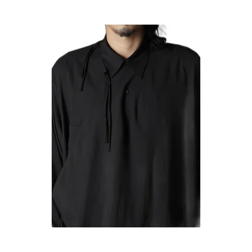 Cellulose Lawn Cheongsam Shirt