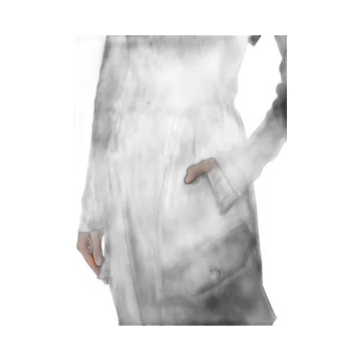 W/Ny Herringbone Rib Hem Pants