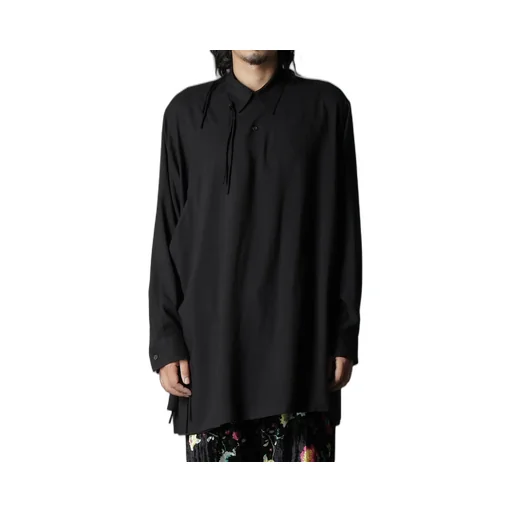Cellulose Lawn Cheongsam Shirt