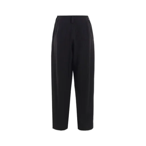 W/Ny Herringbone Single Tuck Pants