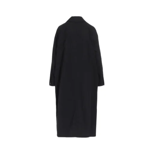 Cotton Twill Garment Dye Turn Over Collar Coat