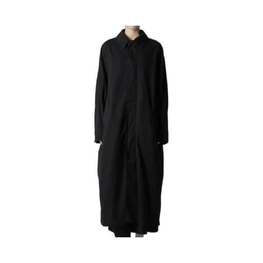 Cotton Twill Garment Dye Turn Over Collar Coat