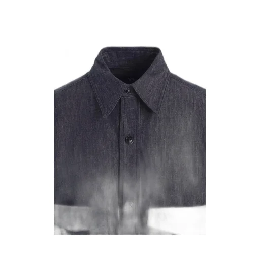 6Oz Denim Garment Finish Military Shirt Dress
