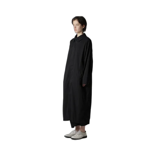 Cotton Twill Garment Dye Turn Over Collar Coat