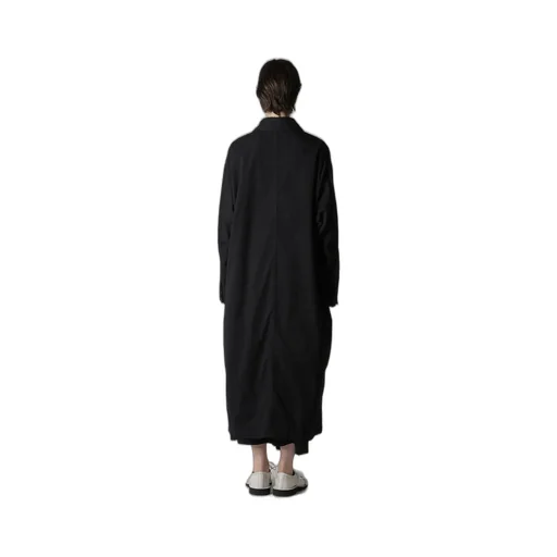 Cotton Twill Garment Dye Turn Over Collar Coat
