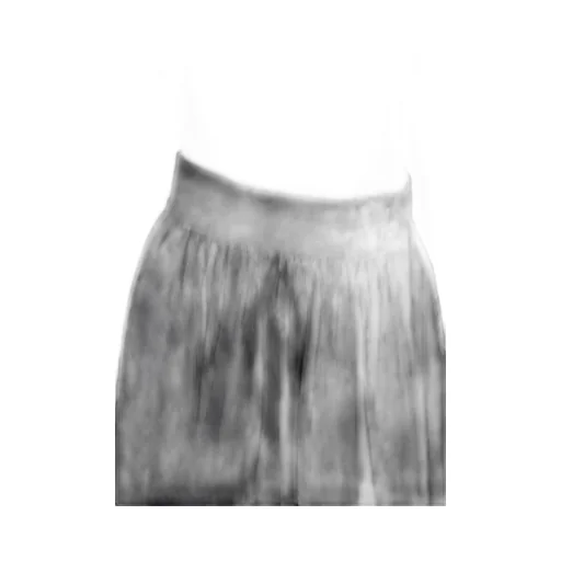 6Oz Denim Garmentfinish Asymmtric Gather Skirt