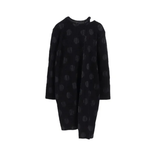 Polka Dot Jq Left Side Slided Long T