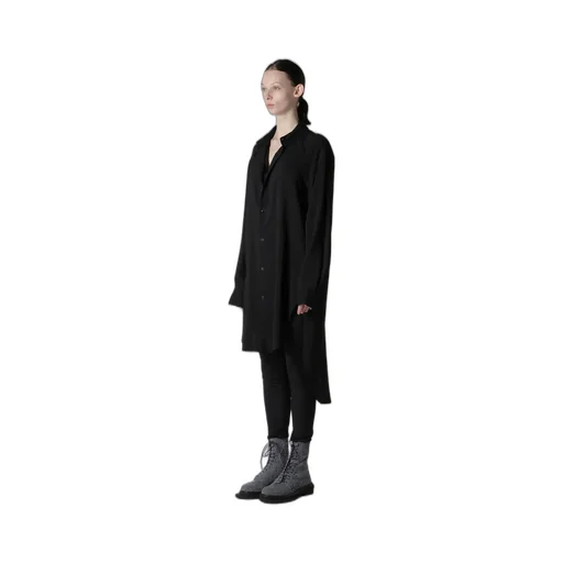 Hard-Twist Sergelayered Front Shirt