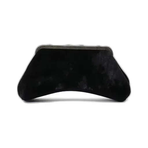 Discharge-Printed Velvet Curvy Bag M