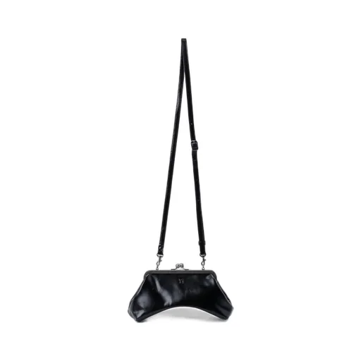 Glossy Leather Curvy Bag S