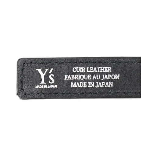 Leather/Cotton Twill Double Belt