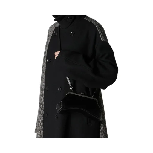 Glossy Leather Curvy Bag S