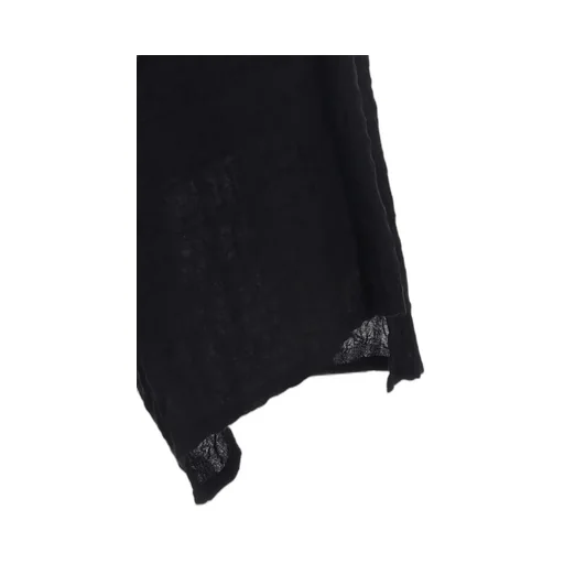 Milled Cotton Wool Plaid Skirt Pants