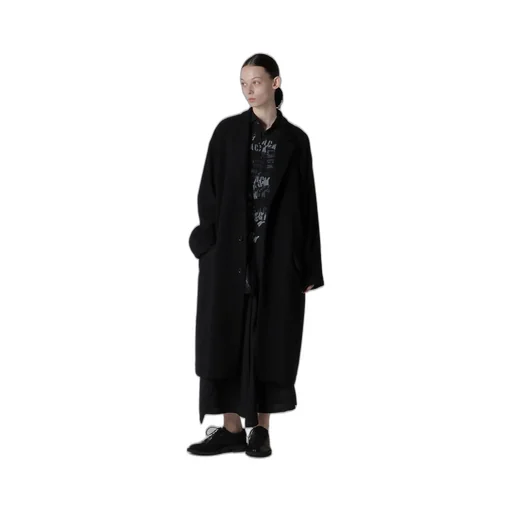 Wool Mosser 3-Button Tailored Coat