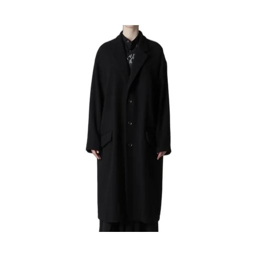 Wool Mosser 3-Button Tailored Coat