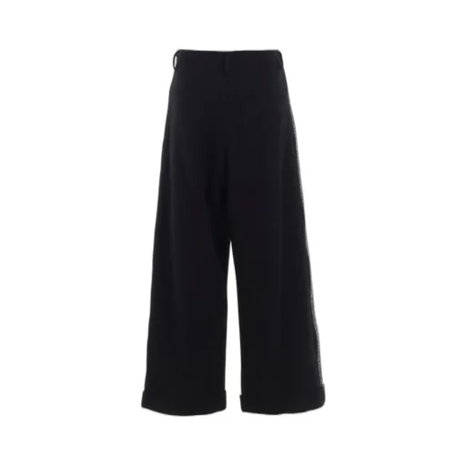 Big Herringbone Wide Pants