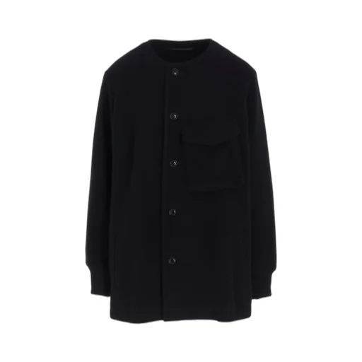 Wool Mosser Left Side Chest Pocket Jacket