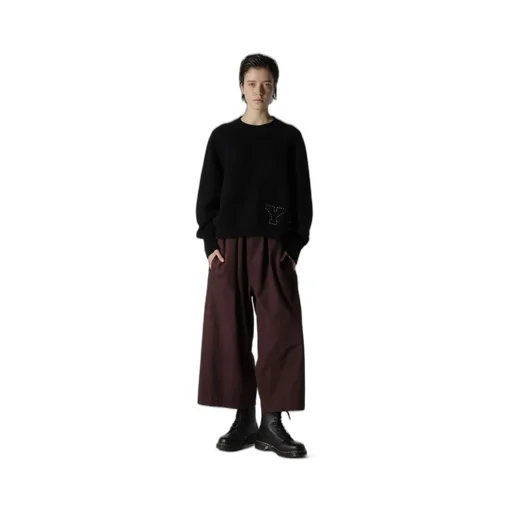 Milling Jersey Embroidery Pullover