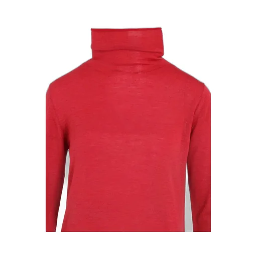Wool Multicolor High Neck Knit