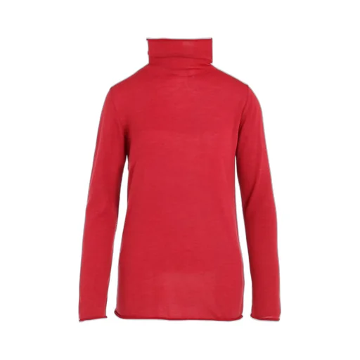 Wool Multicolor High Neck Knit
