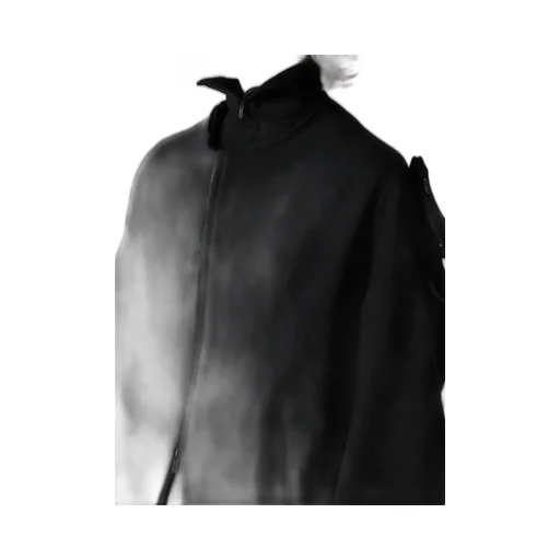 Collarless Blouson