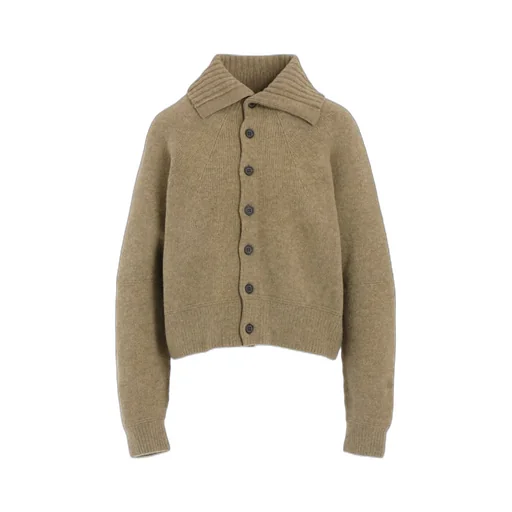 Milling Jersey Embroidery Cardigan