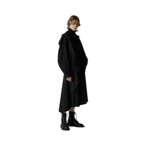 Collarless Blouson