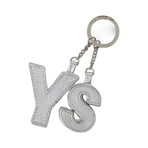Y's Block Leather Bag Charm
